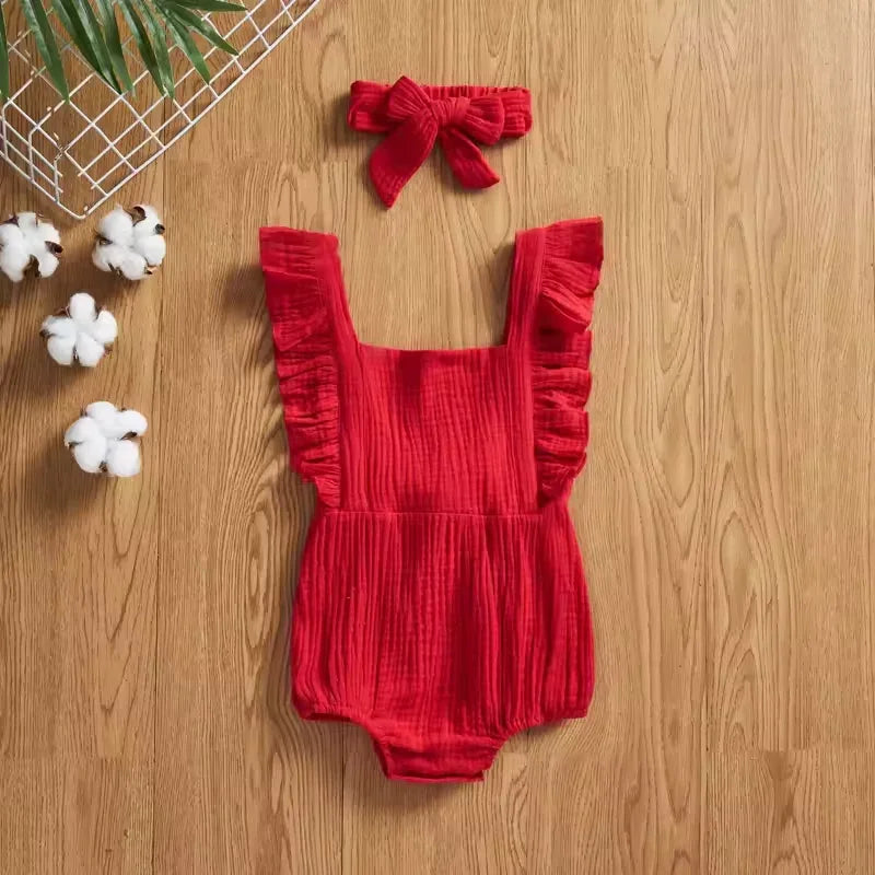 Newborn Baby Girls Romper