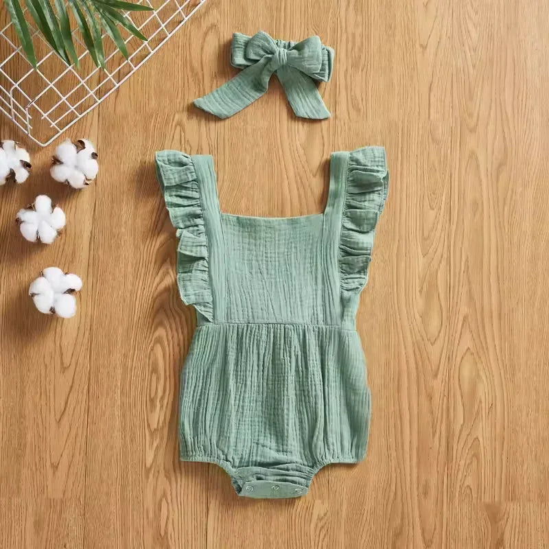 Newborn Baby Girls Romper