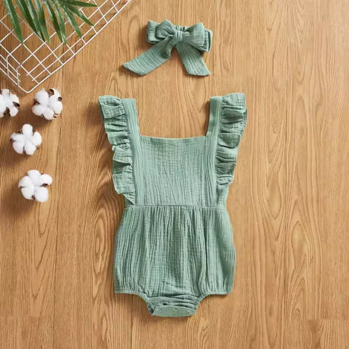 Newborn Baby Girls Romper